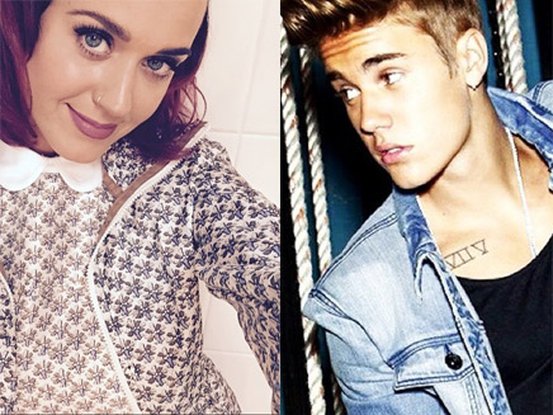 Katy Perry et Justin Bieber