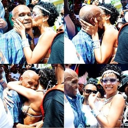 Rihanna: Happy Birthday Grandfadda Bravo!!!!! tu es tellement special pour nous!!!!......