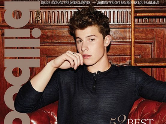 Shawn Mendes en couverture de Billboard