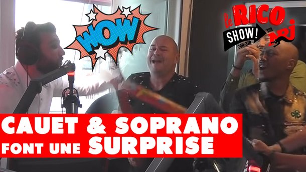 Soprano & CAUET envahissent le studio pour l'anniversaire de Rico! 🎉