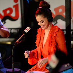 Selena Gomez à Paris chez Cauet
