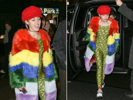 Miley Cyrus à New York