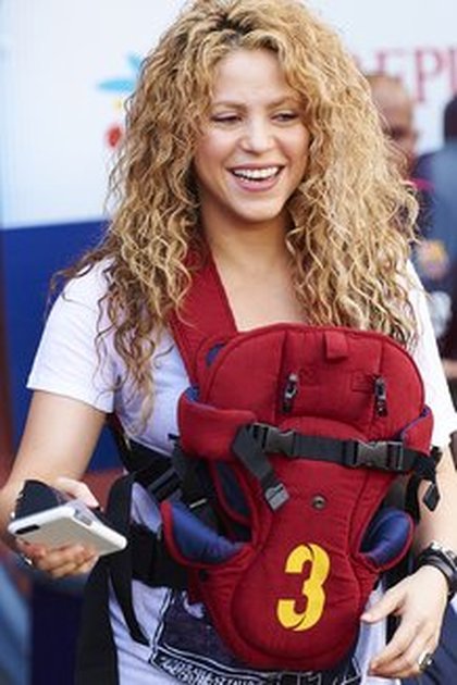 Shakira à un match de Barcelone 