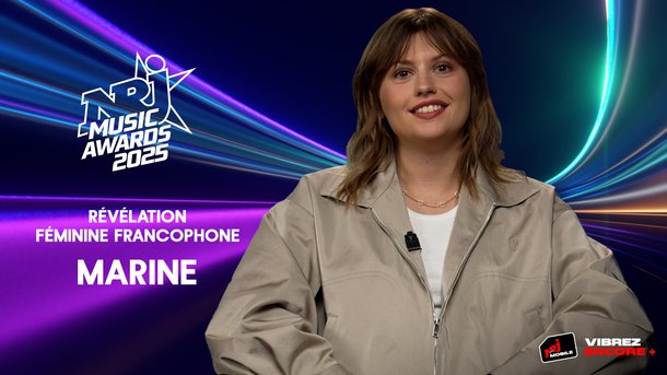 "Révélation Féminine Francophone" : Marine se confie sur son destin hors norme