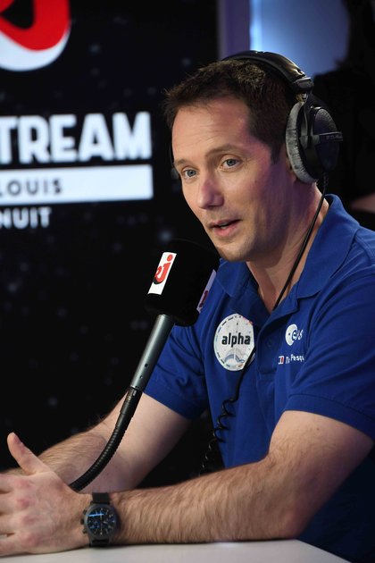 Thomas Pesquet dans l'émission NRJ Radio Stream