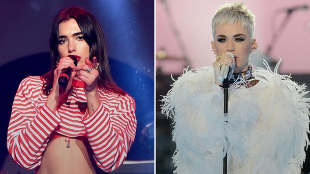 Dua Lipa rencontre Katy Perry après un concert