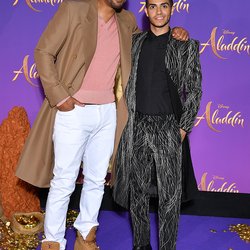 Will Smith et Mena Massoud - Avant-première "Aladdin"