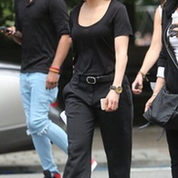 Jennifer Lopez sur le tournage de "Shade of Blue"