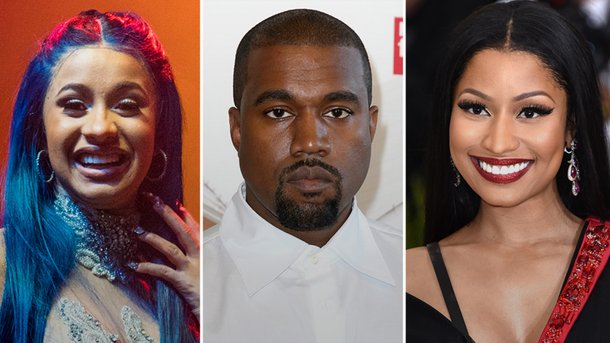 Kanye West veut une tournée avec Nicki Minaj et Cardi B!