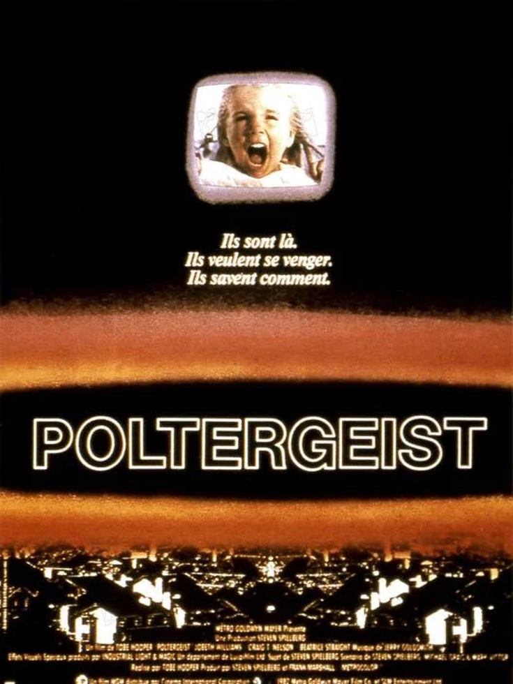 Affiche de "Poltergeist", film sorti en 1982