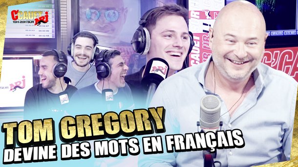 Tom Gregory devine des mots en français - C'Cauet sur NRJ