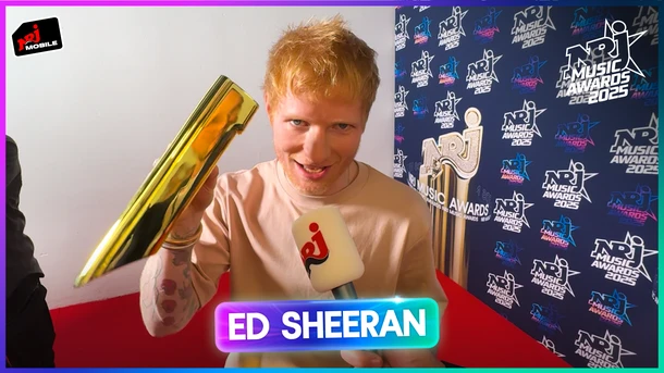 Ed Sheeran : “C'est la première fois que je reçois un award pour Azizam”