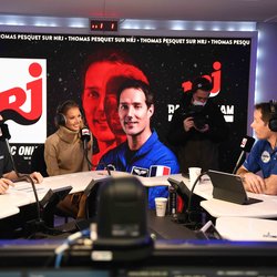 Thomas Pesquet dans l'émission NRJ Radio Stream