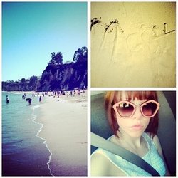 Carly Rae Jepsen : journée plage !