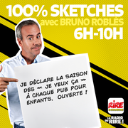 Retrouvez Bruno Roblès tous les matins