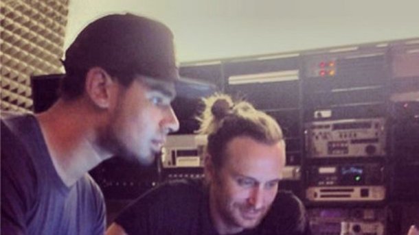 David Guetta : en studio avec Afrojack!