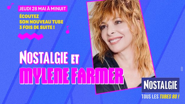 Mylène Farmer est de retour : écoutez son nouveau single ce jeudi à minuit sur Nostalgie