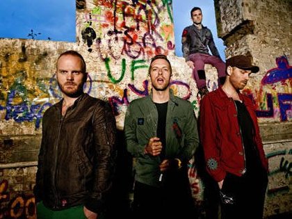 Coldplay en live sur Youtube