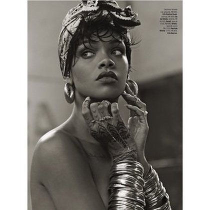 Behind The Scenes: Photos from RiRi's Vogue Brasil 