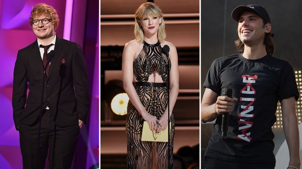 Ed Sheeran, Taylor Swift, Orelsan: êtes-vous incollable sur les hits de l’année?