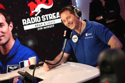 Thomas Pesquet dans l'émission NRJ Radio Stream
