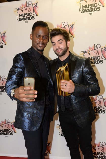 Black M et Kendji Girac - NRJ Music Awards 2015