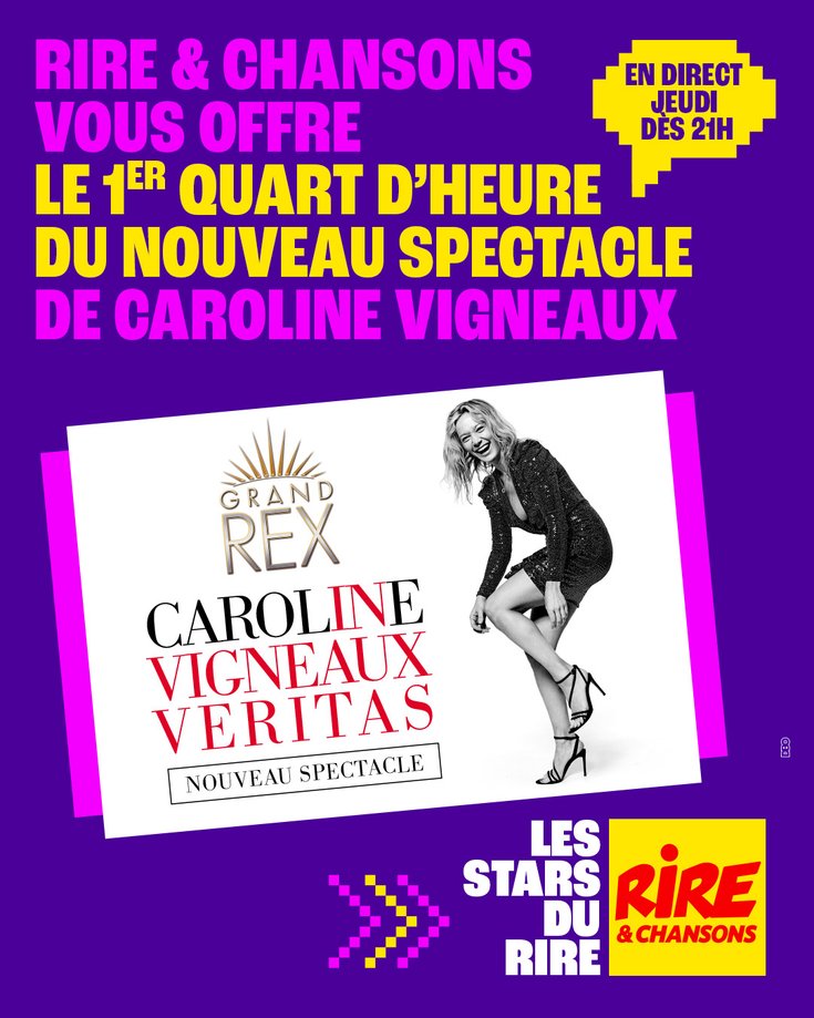 Caroline Vigneaux - Grand Rex - visuel