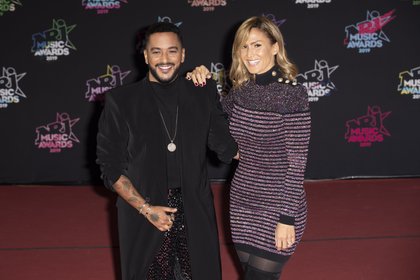 Vitaa et Slimane - Montée des Marches NRJ Music Awards 2019