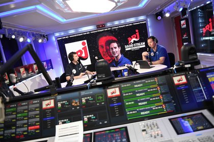 Thomas Pesquet dans l'émission NRJ Radio Stream