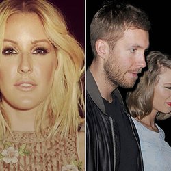 Ellie Goulding, Calvin Harris et Taylor Swift 