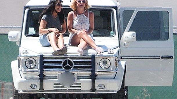 Britney Spears : un dimanche en famille!