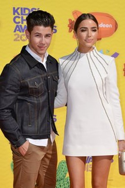 Nick Jonas et Olivia Culpo @ Kids Choice Awards 2015