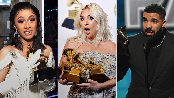 Grammy Awards: Cardi B, Lady Gaga, Drake récompensés, découvrez le palmarès complet