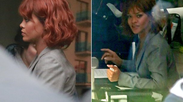Rihanna : sur le tournage de son nouveau film «Bates Motel»!