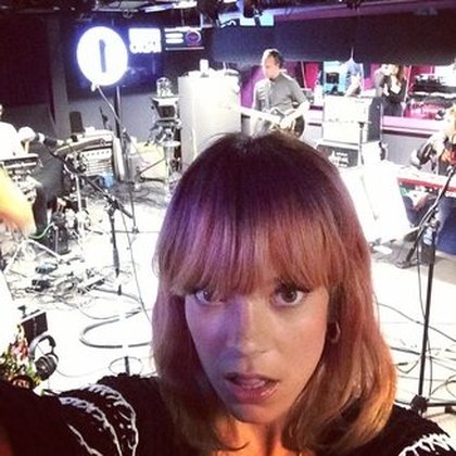 lily allen : Face for radio #R1livelounge @bbcr1