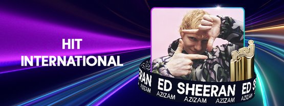 Palmarès - Hit International - Ed Sheeran
