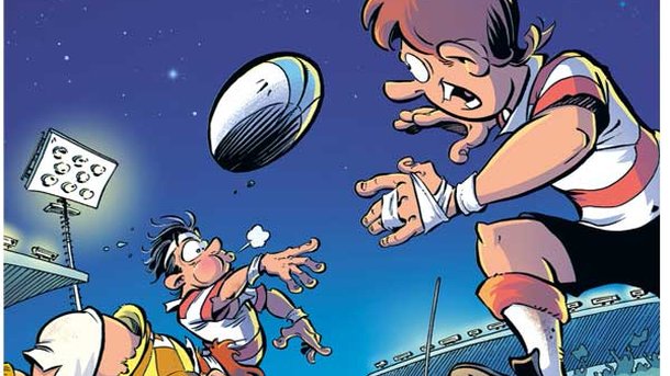 Jeu concours - Les Rugbymen Tome 22 - " Dans le premier quart d'heure, on joue 20 mn à fond ! " - Le livre à gagner