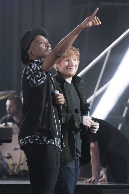 Ed Sheeran et Soprano - NRJ Music Awards 2017