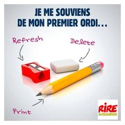 Blague - Souvenir de mon premier ordi