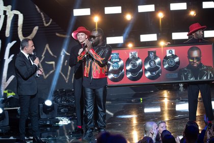 Maître Gims et Nikos Aliagas - NRJ Music Awards 20th Edition