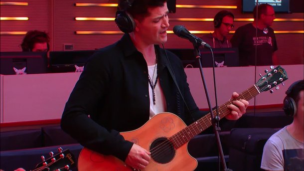 The Script en live chez NRJ