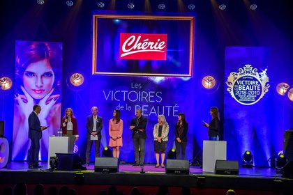 La cérémonie des Victoires de la Beauté 2018 au Casino de Paris