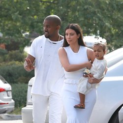 Kanye West, Kim Kardashian et North West