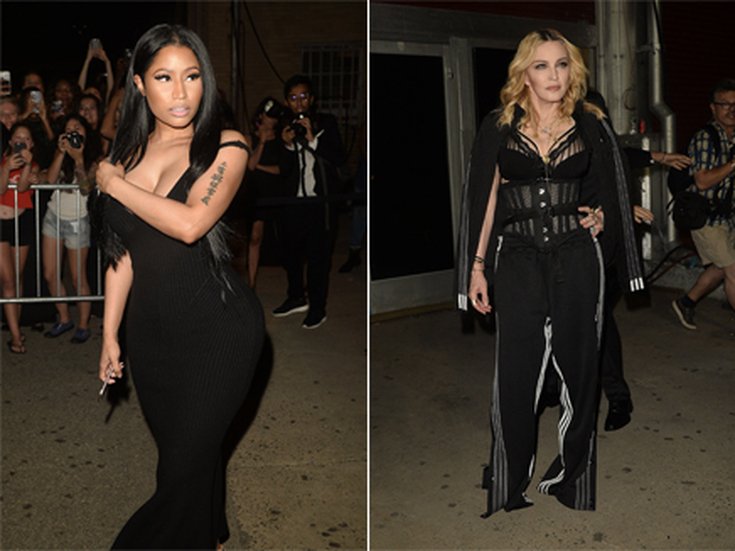 Nicki Minaj et Madonna au défilé Alexander Wang