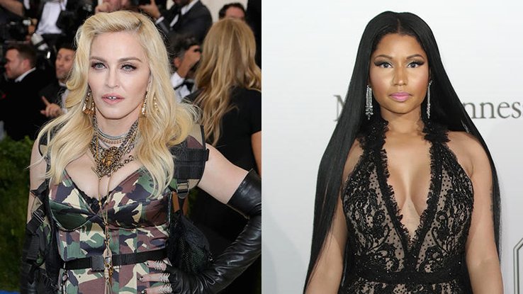 Madonna et Nicki Minaj