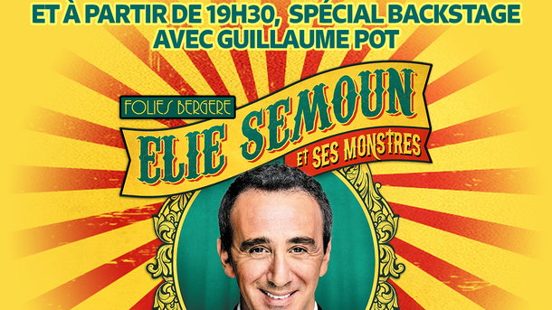 Elie Semoun sur scène le 7 janvier en direct sur Rire & Chansons