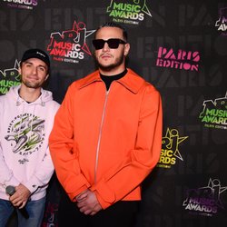 DJ Snake et Squeezie - Backstage NRJ Music Awards Paris Edition
