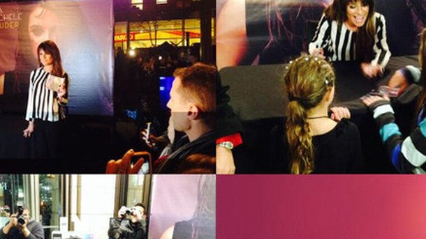 Lea Michele : à la rencontre de ses fans !