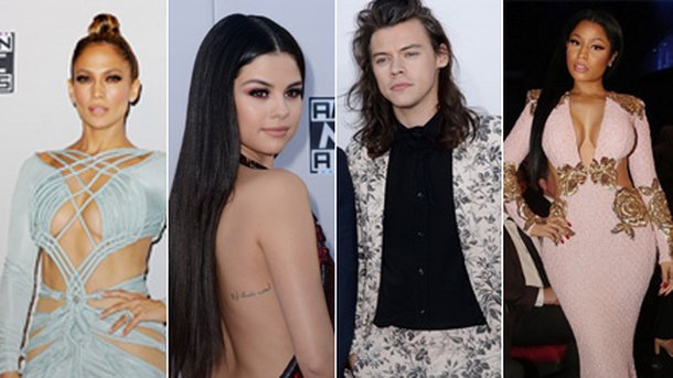 J-Lo, Selena Gomez, Harry Styles, Nicki Minaj: les meilleurs looks des AMAs!