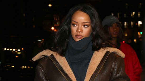 Rihanna : un look d’hiver très décontracté!